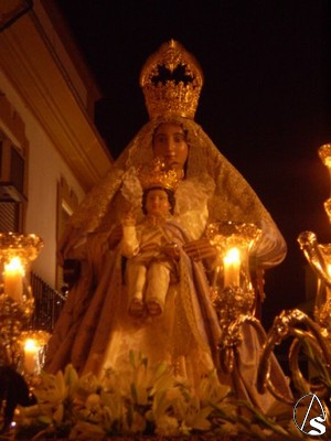 Virgen de los Reyes. Mairena del Alcor. 15 de agosto 